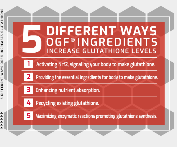 5 Ways OGF® Boosts Glutathione